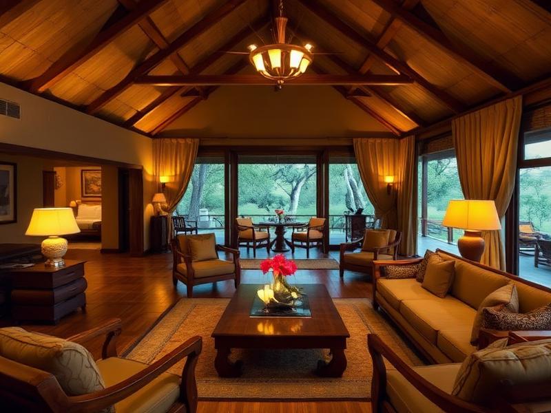 Luxury safari lodge